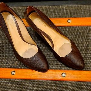 Massimo Dutti Snakeskin Heels!